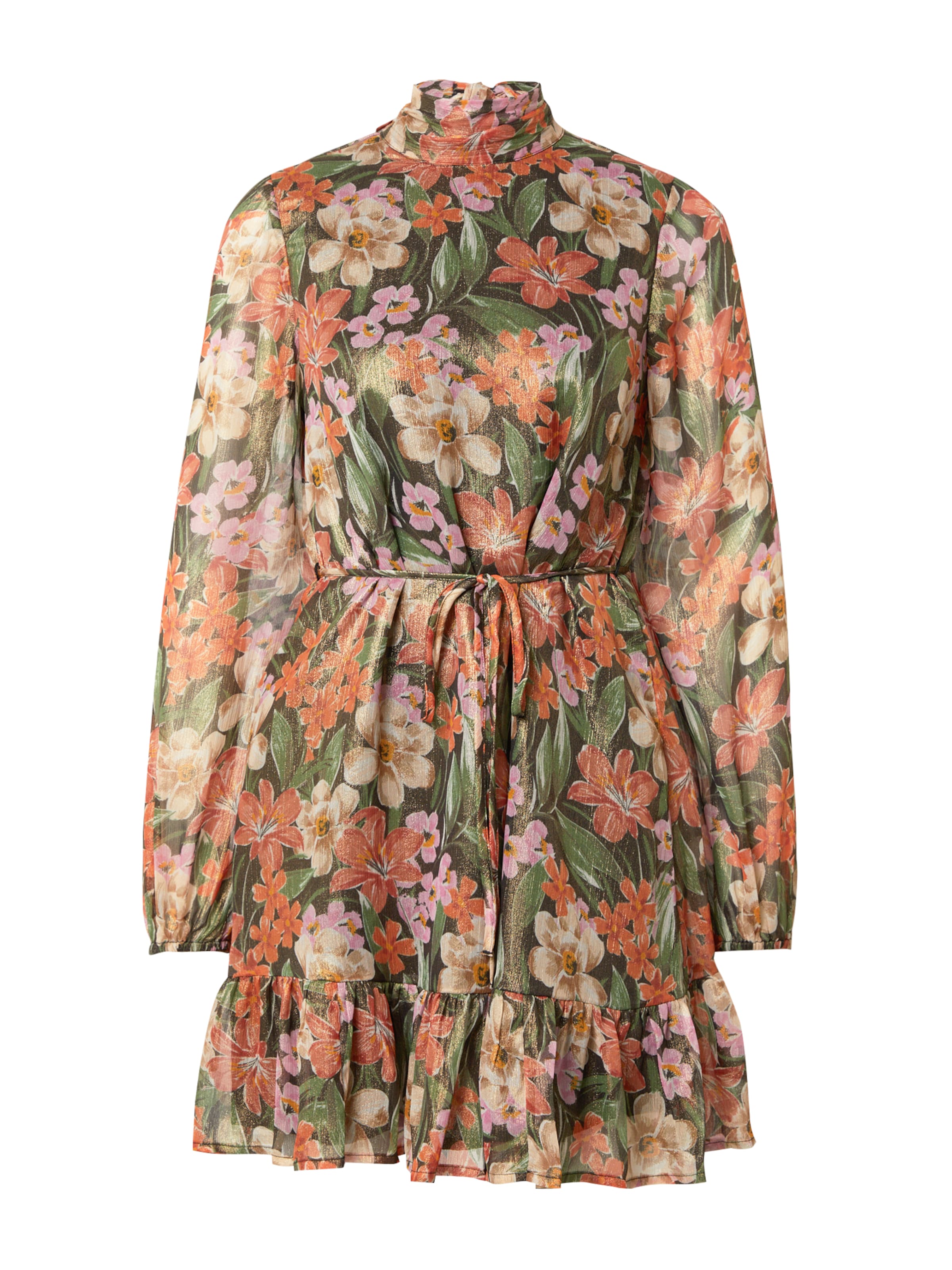 Oasis Klänning i blandade färger: framsida