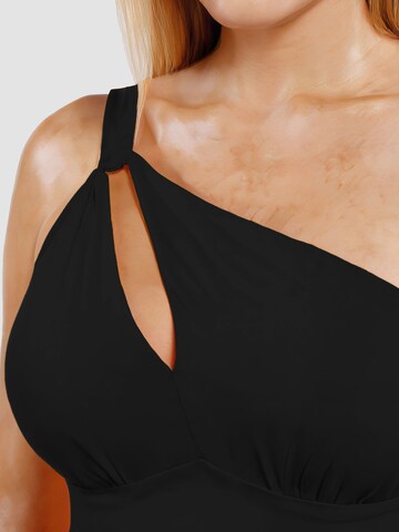 cfab (formerly creamy fabrics) Shapingbadeanzug 'Cut out Shaping - Badeanzug'‌‌‌‌‌‌‌ in Schwarz