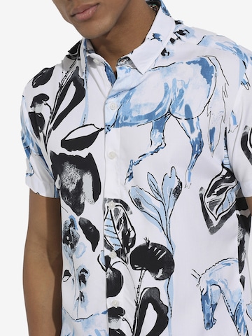 Campus Sutra - Ajuste regular Camisa ' Maverick ' en Mezcla de colores