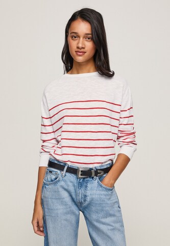 Pepe Jeans Sweater 'TOVA' in White: front