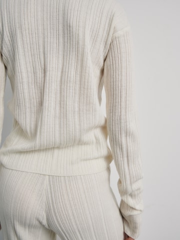 ABOUT YOU x Marie von Behrens Sweater 'Marie' in White