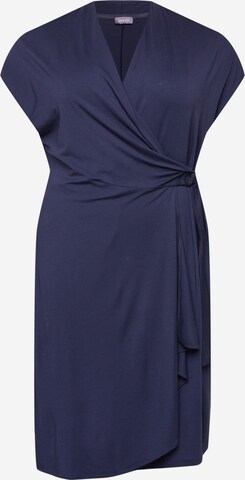 SAMOON Dress in Blue: front