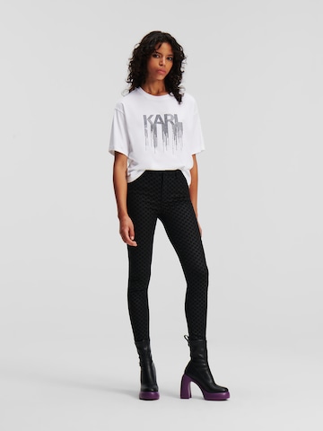 Karl Lagerfeld Skinny Jeans in Zwart