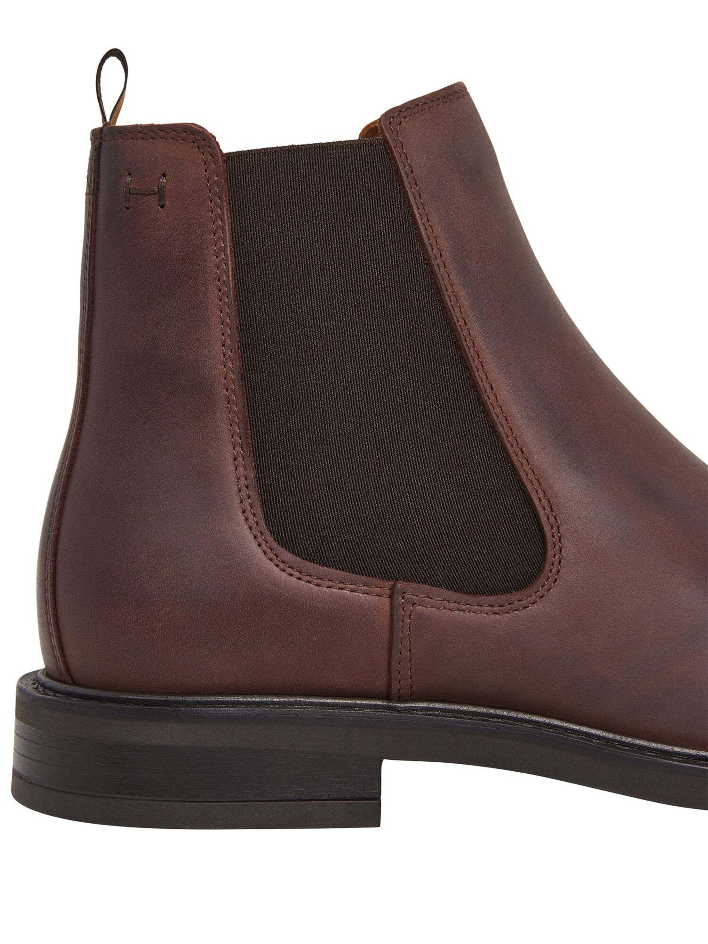Hackett London Chelsea boots 'MASON CRUST' in Bruin
