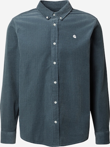Carhartt WIP Regular fit Overhemd 'Madison' in Blauw: voorkant