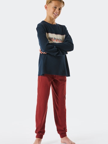 SCHIESSER Pajamas in Blue