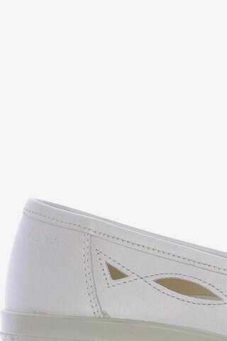 Alpina Flats & Loafers in 34 in White