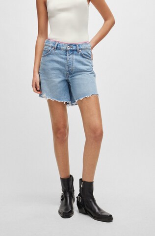HUGO Regular Shorts 'Gealea' in Blau: Vorderseite