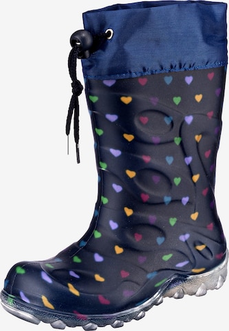 BECK Rubber boot in Blue: front