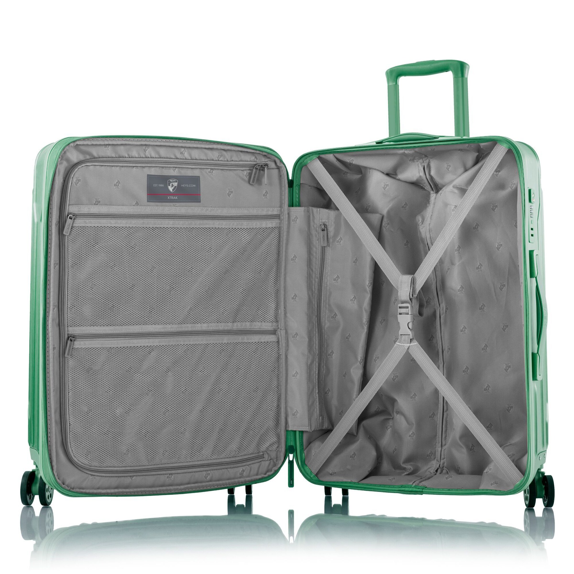 Heys Suitcase Set 'Xtrak' in Green