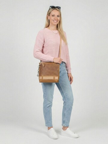 Sac à bandoulière 'SFY Lilly' Suri Frey en marron : devant