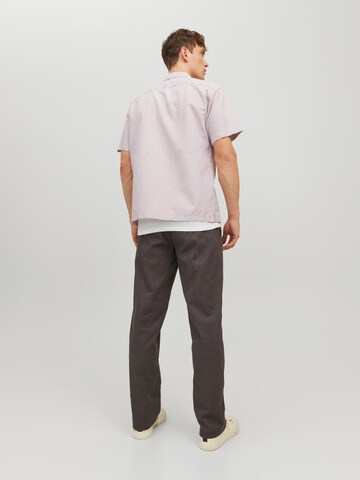 JACK & JONES Comfort fit Koszula w kolorze beżowy