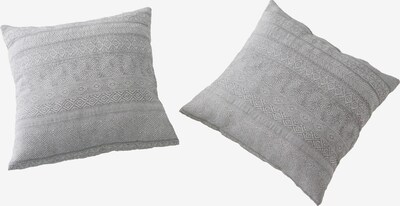 HOME AFFAIRE Kissenhülle in grau / weiß, Produktansicht