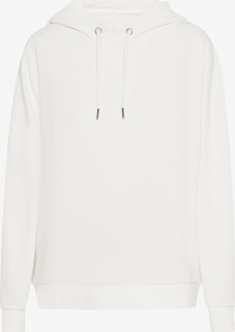 usha BLUE LABELSweater majica - bijela boja: prednji dio