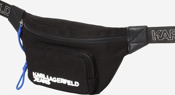 KARL LAGERFELD JEANS - Bolsa de cintura 'Utility' em preto