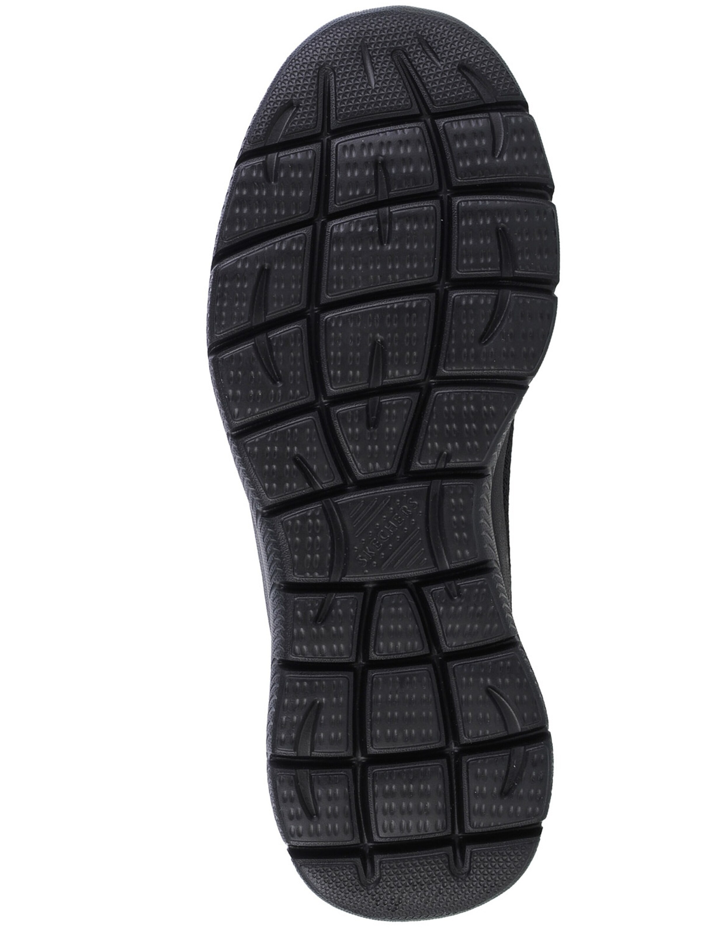 SKECHERS Rövid szárú sportcipők - fekete