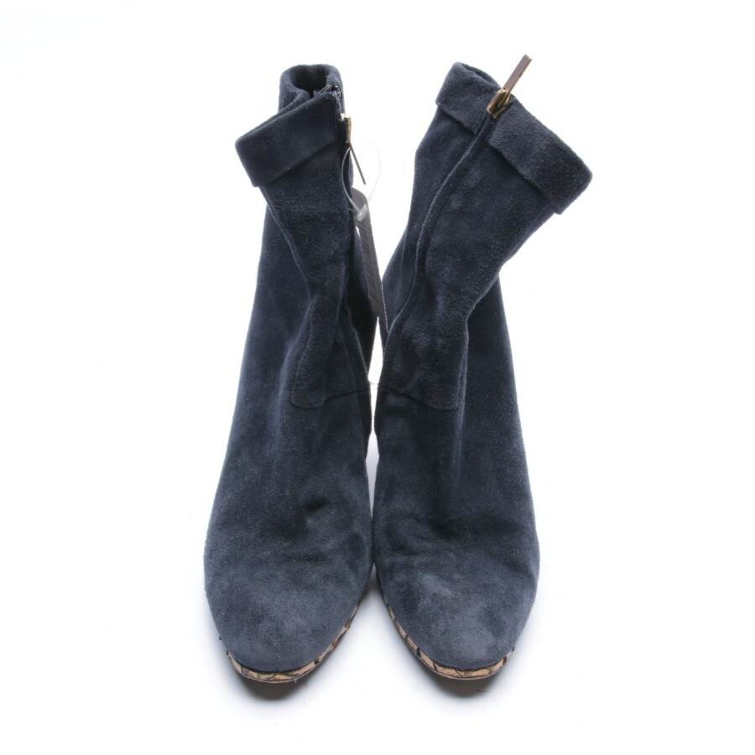YVES SAINT LAURENT Stiefeletten 35,5 in Blau