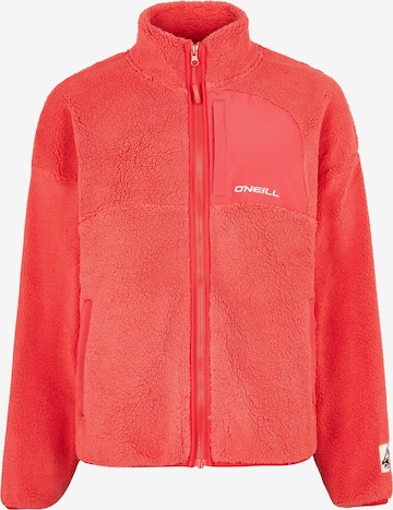 O'NEILL - Chaqueta polar funcional en rojo: frente