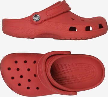 Crocs Sandalen 36,5 in Rot: Vorderseite
