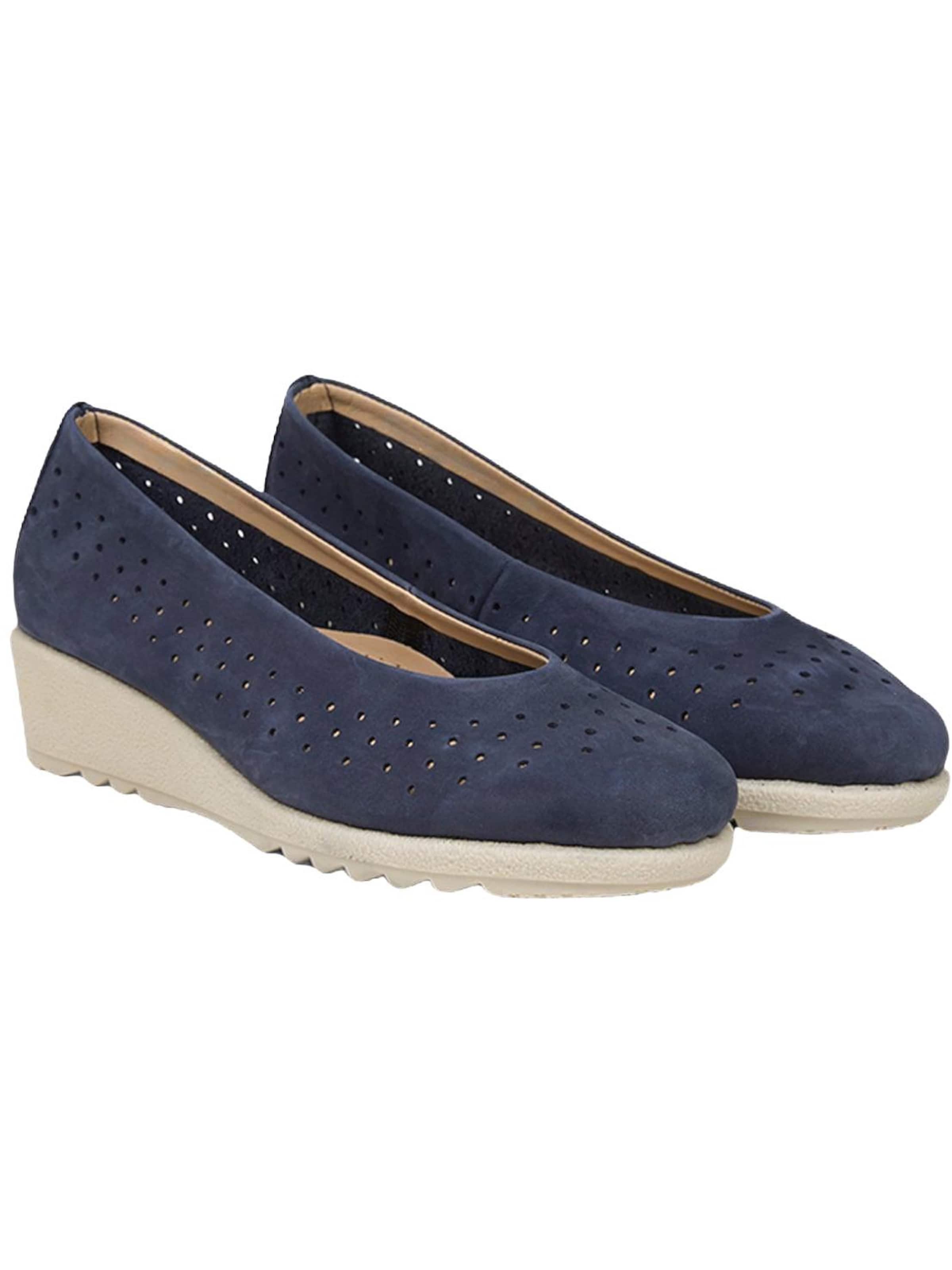 Desa - Zapatillas 'Keilabsatz-Slipper' en azul