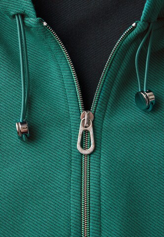 CECIL Sweatjacke in Grün