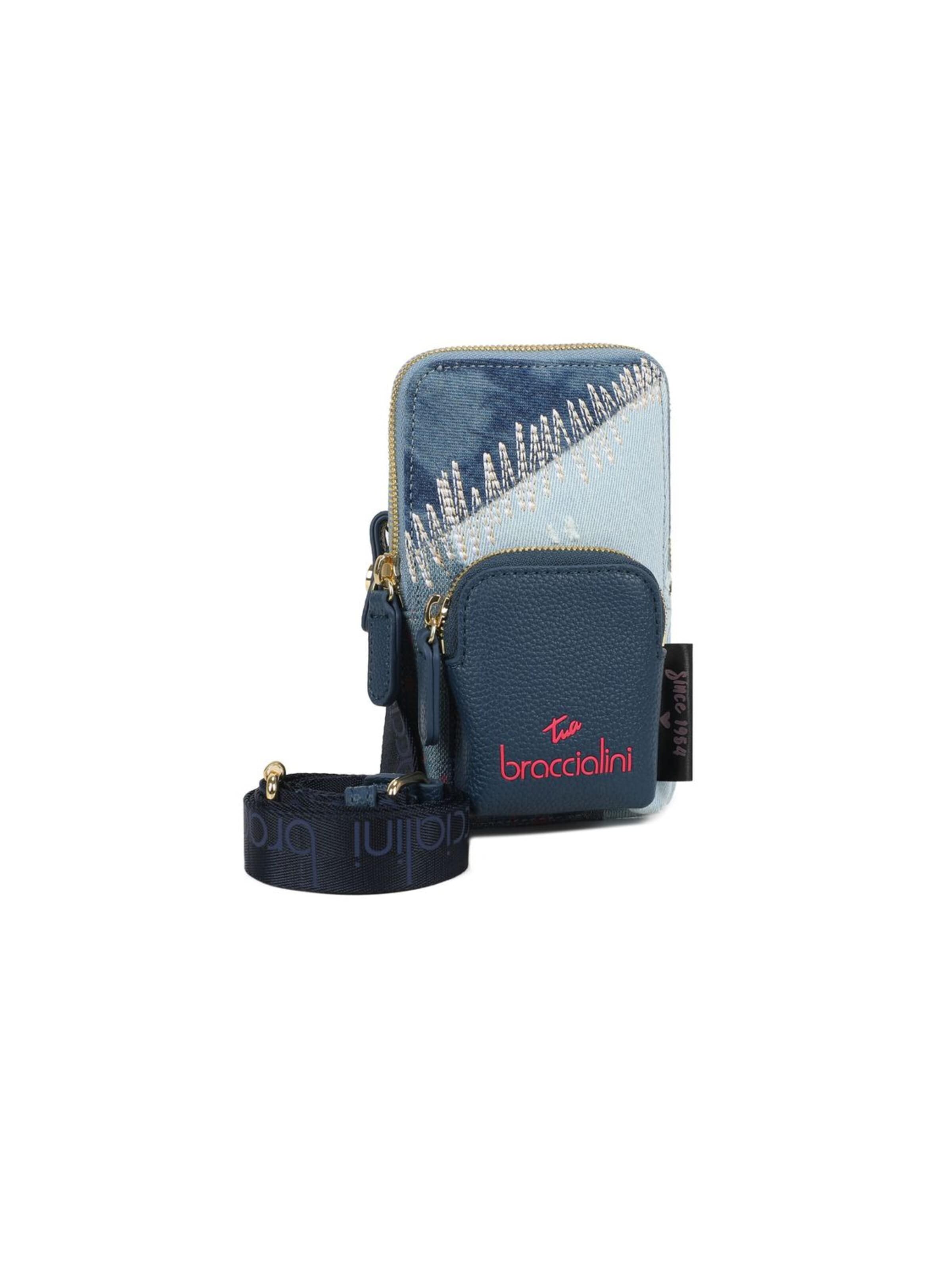 Sac à bandoulière 'Jinny' Braccialini en bleu