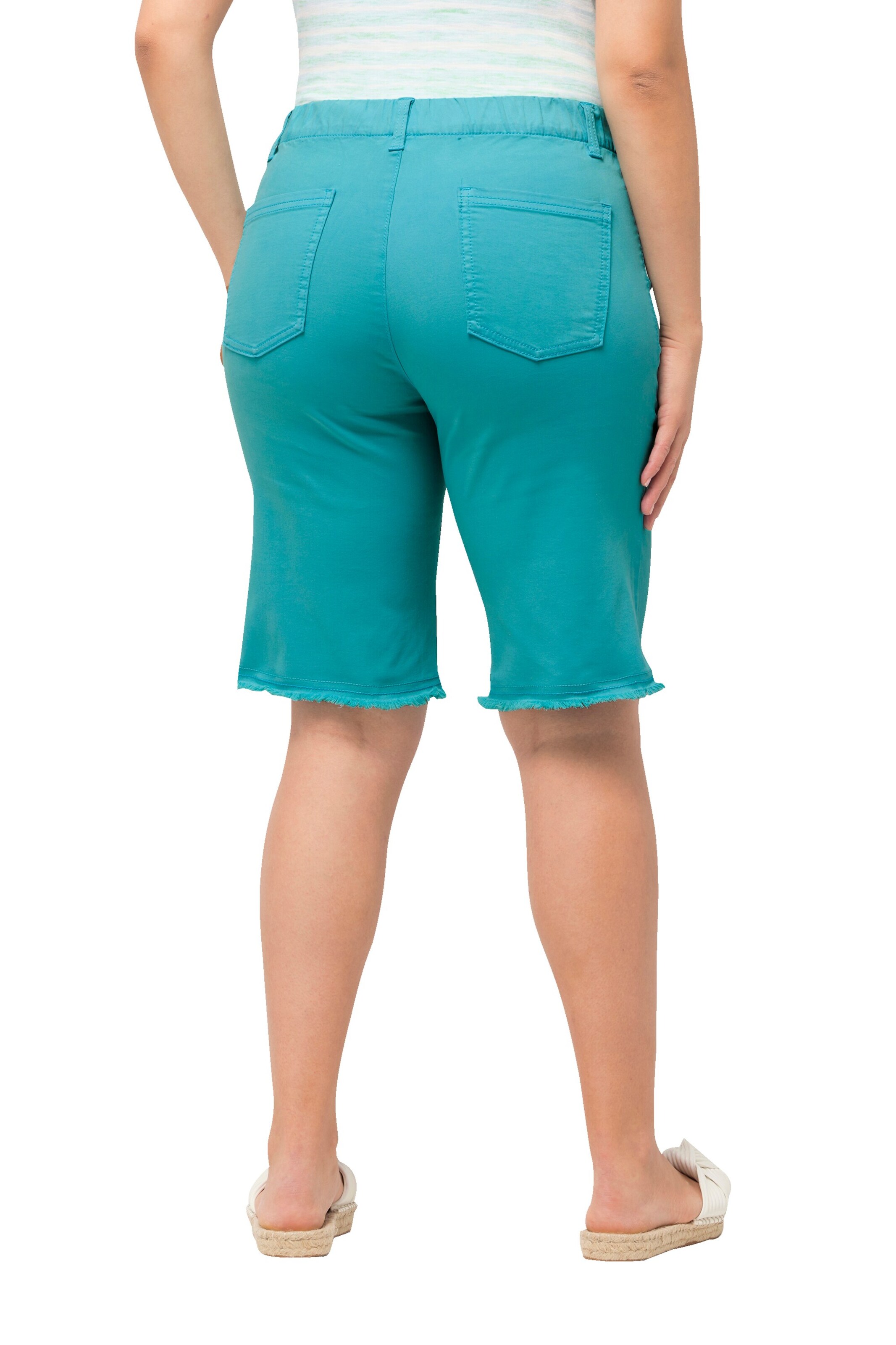 Ulla Popken Slim fit Trousers in Blue