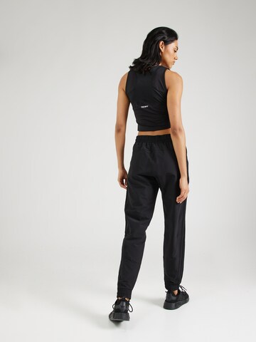 Effilé Pantalon de sport 'PACER' ADIDAS PERFORMANCE en noir