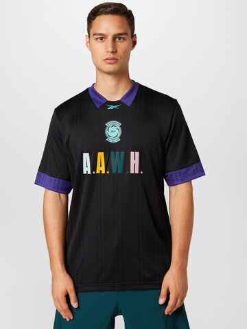 Reebok Shirt in Black: front