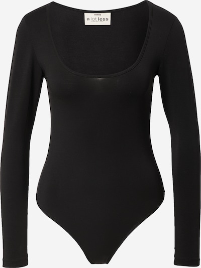 A LOT LESS Bodyshirt 'Heather' in schwarz, Produktansicht