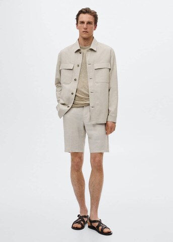 Veste mi-saison 'Lent' MANGO MAN en beige