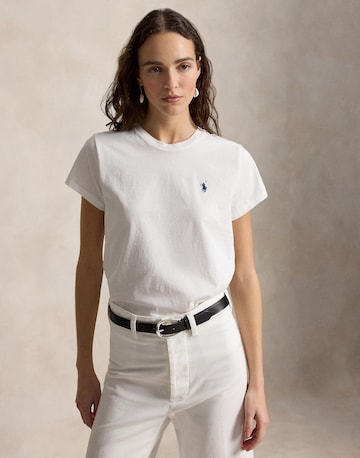 balta Polo Ralph Lauren Marškinėliai: priekis