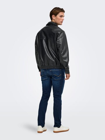 Only & Sons Between-Season Jacket 'ONSPau' in Black