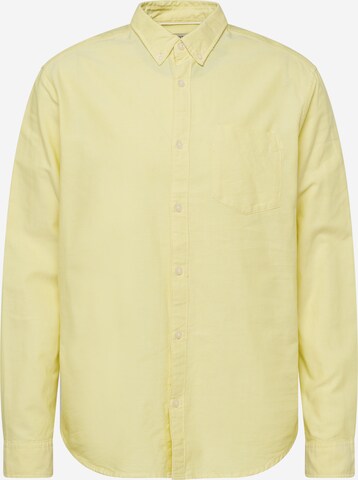 ESPRIT Button Up Shirt in Yellow: front