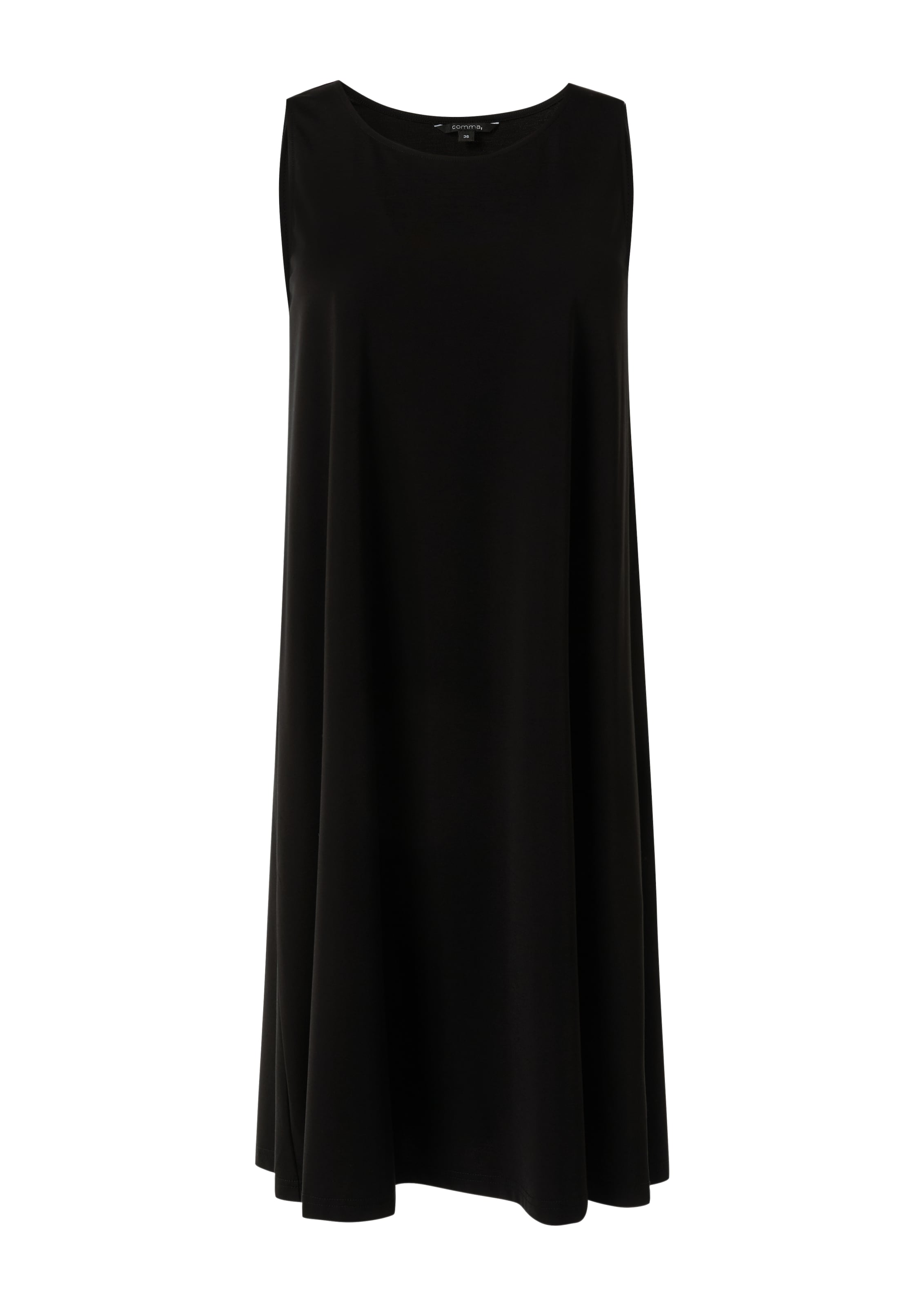 COMMA Kleid in Schwarz: Vorderseite