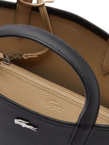 LACOSTEShopper torba 'Lacoste Cabas/shopping réversible Noir Krema' - crna boja
