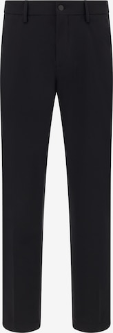 Boggi Milano Slimfit Hose in Schwarz: Vorderseite