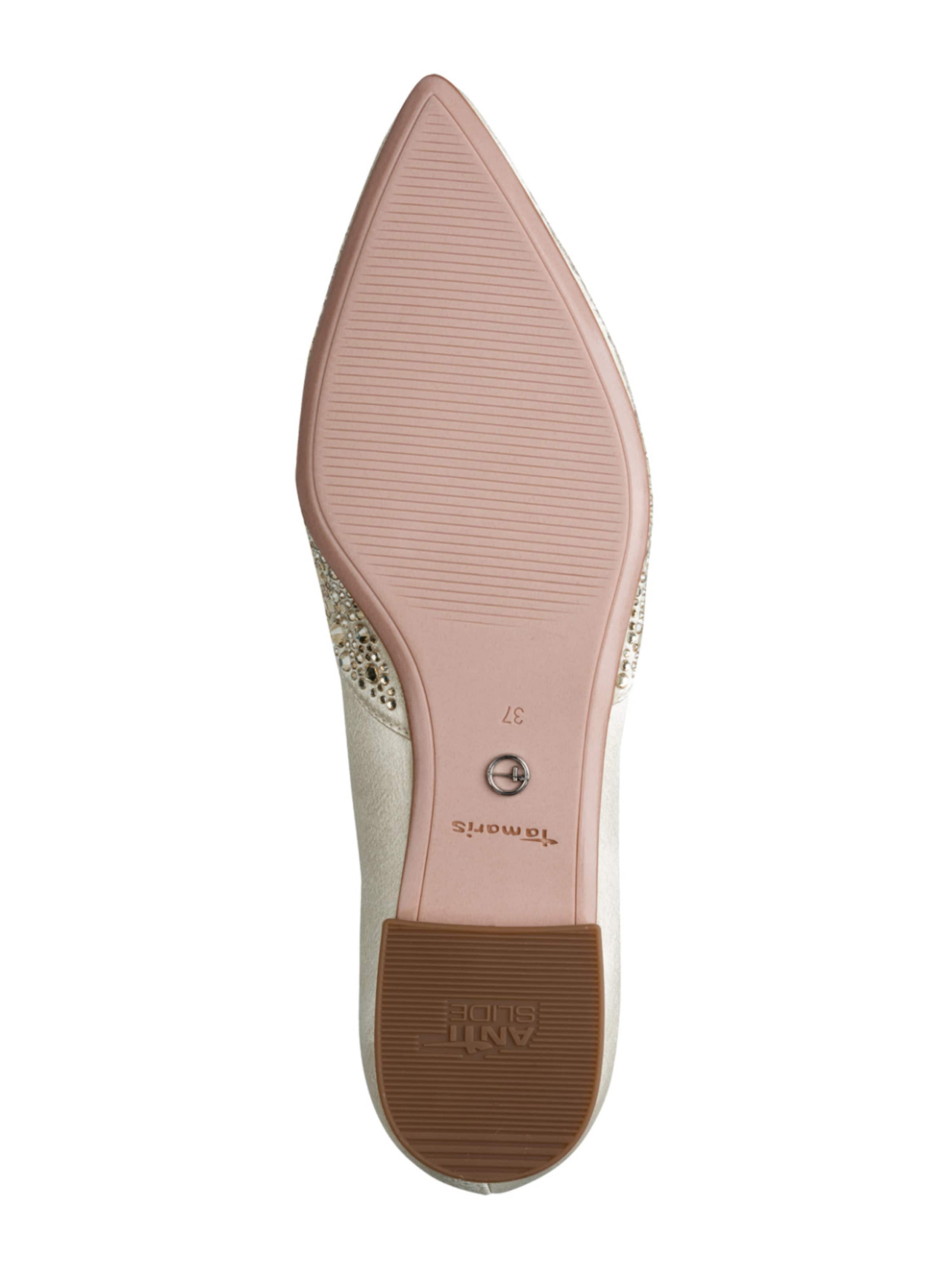 Tamaris Ballet Flats in White