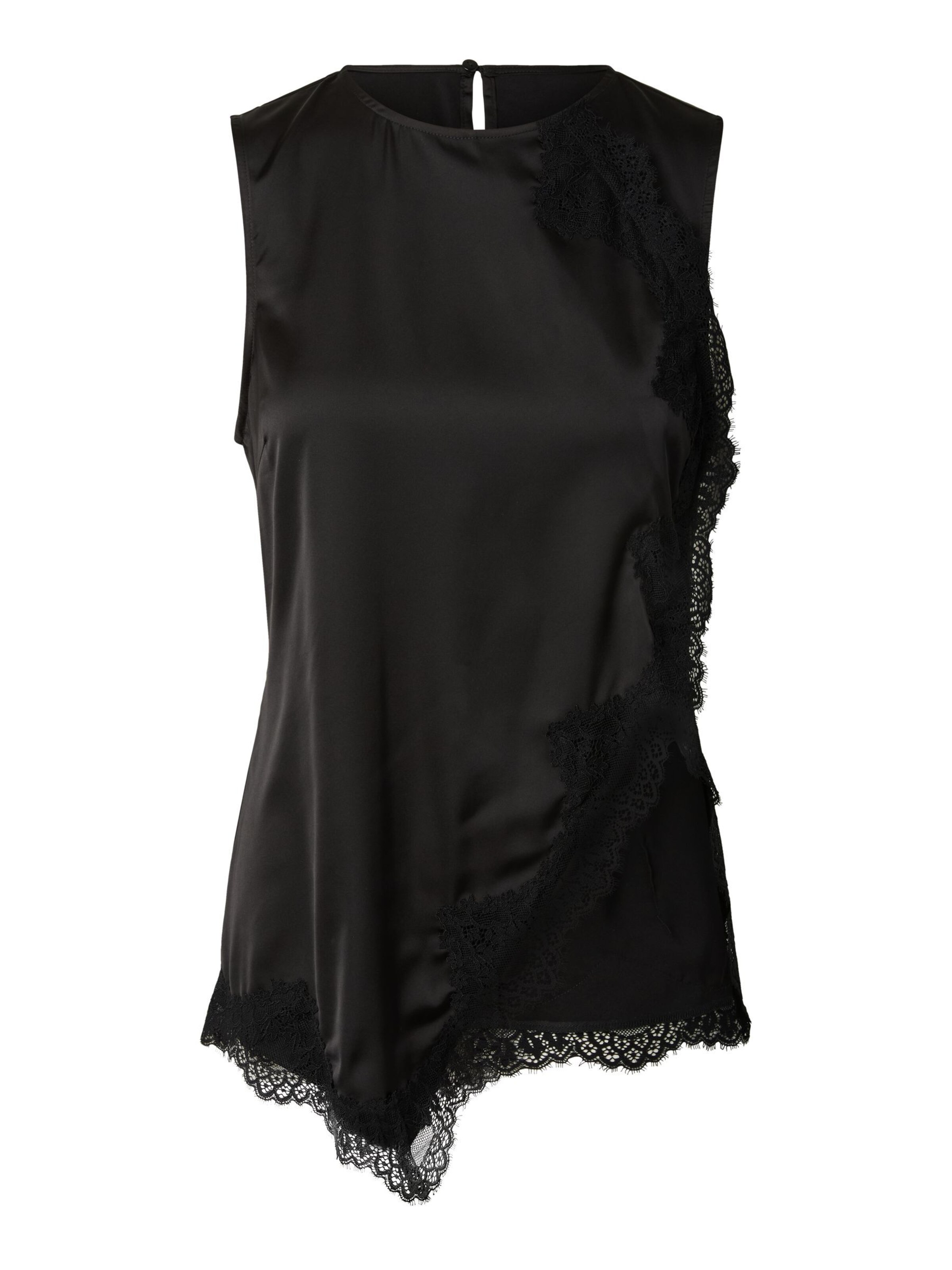 PIECES - Blusa 'PCOLLI' en negro: frente