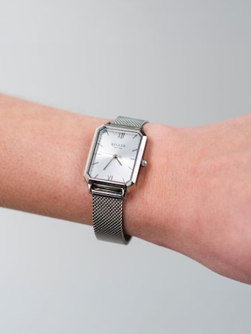 Montre à affichage analogique 'Régler Élégance Mesh Silver - Silver' Régler en argent