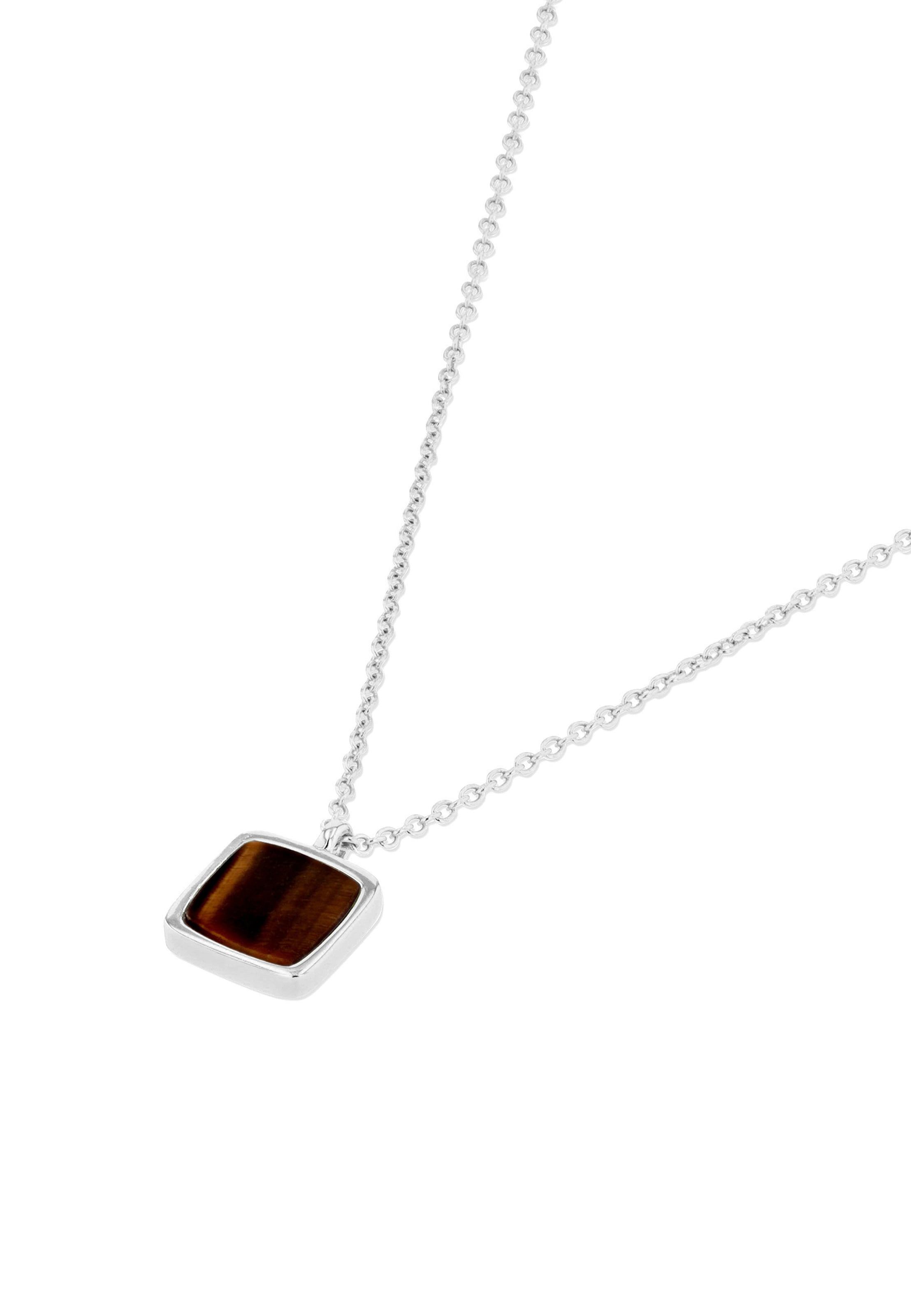 Commen Lines Necklace in Silver