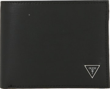 GUESS Wallet in Black: front