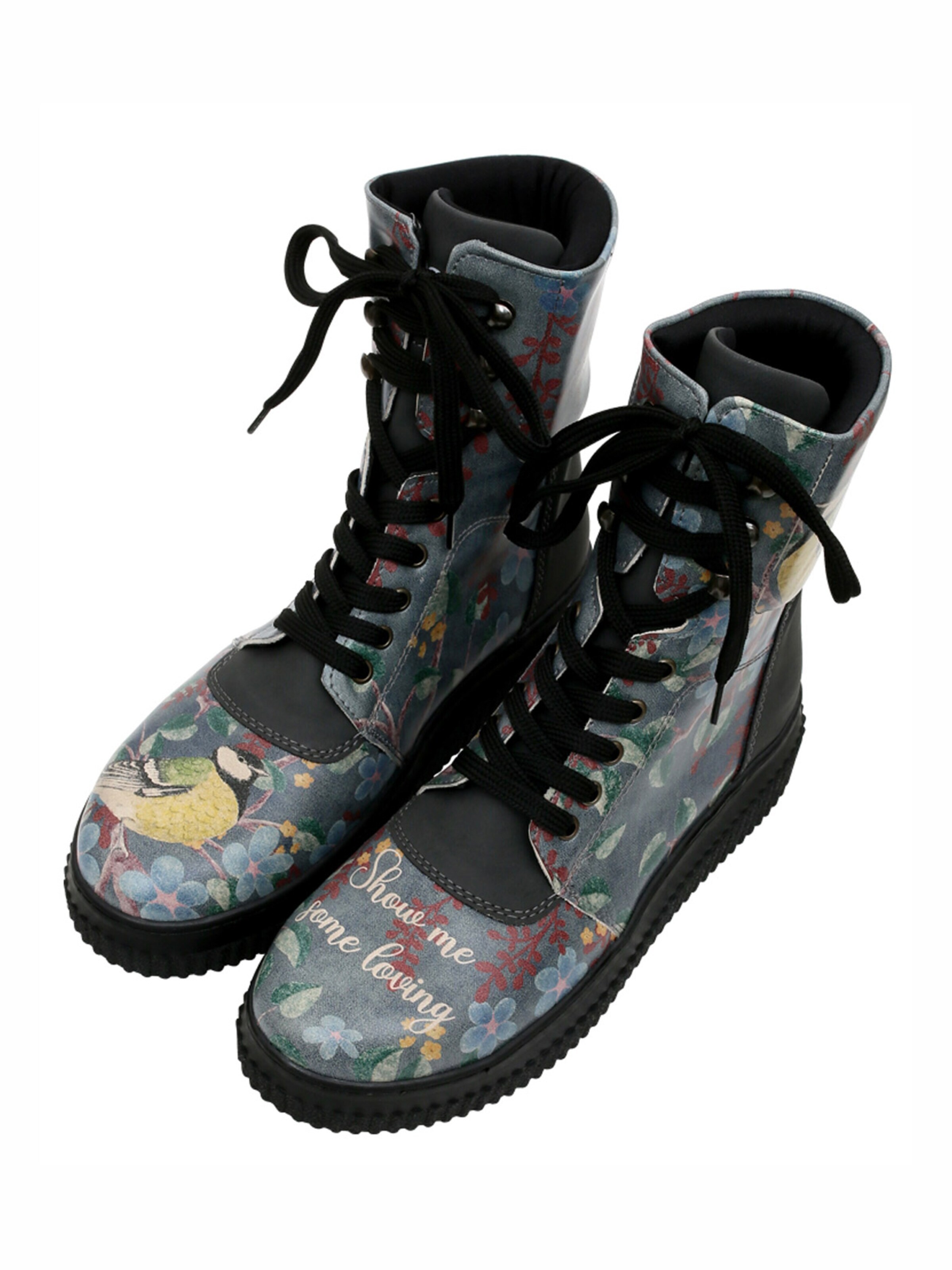 Dogo Shoes Stiefelette in Grau