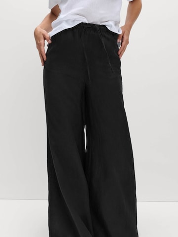 Wide Leg Pantalon Marks & Spencer en noir