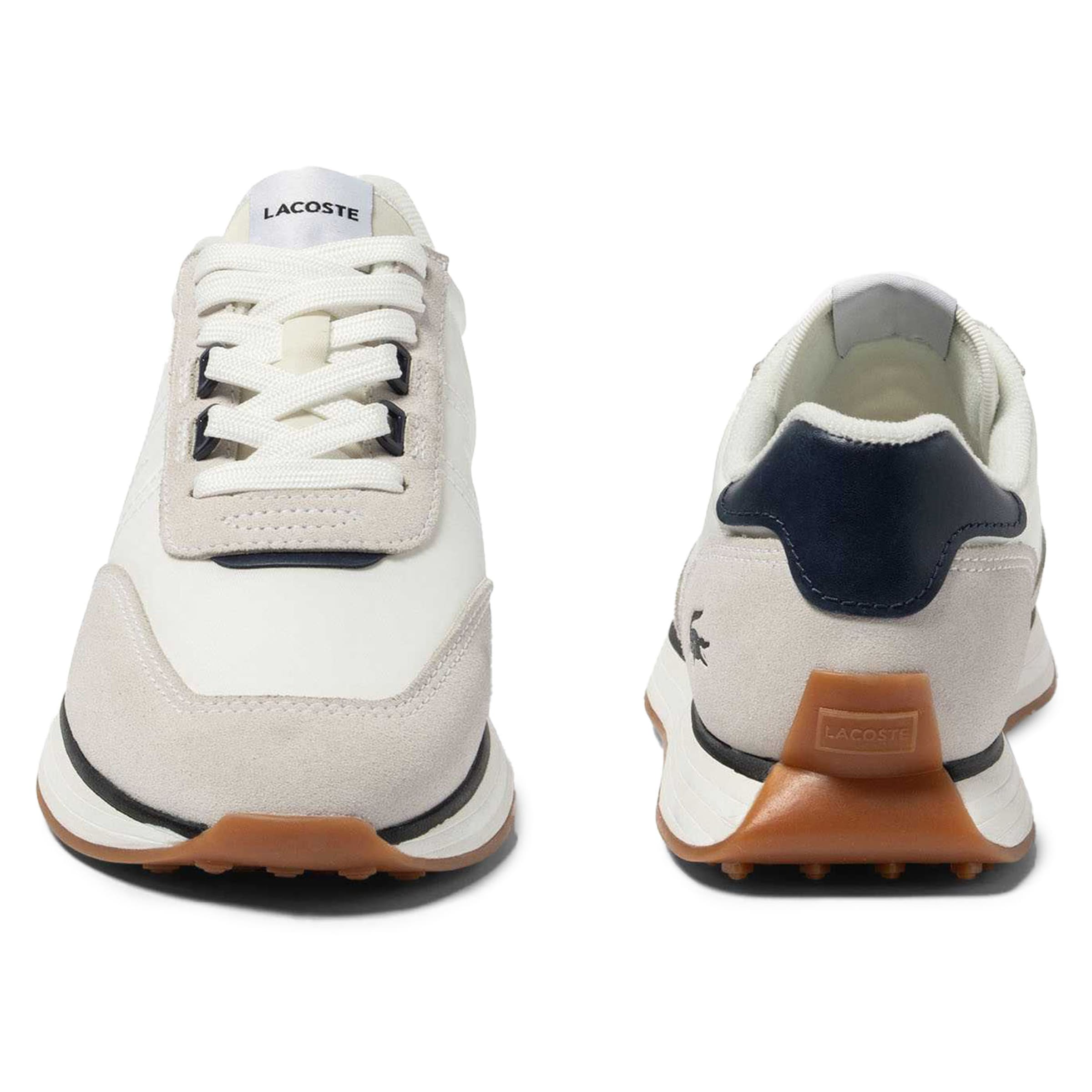 LACOSTE Nizke superge 'L-Spin' | bela barva