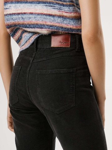 Pepe Jeans Flared Broek 'Willa' in Zwart