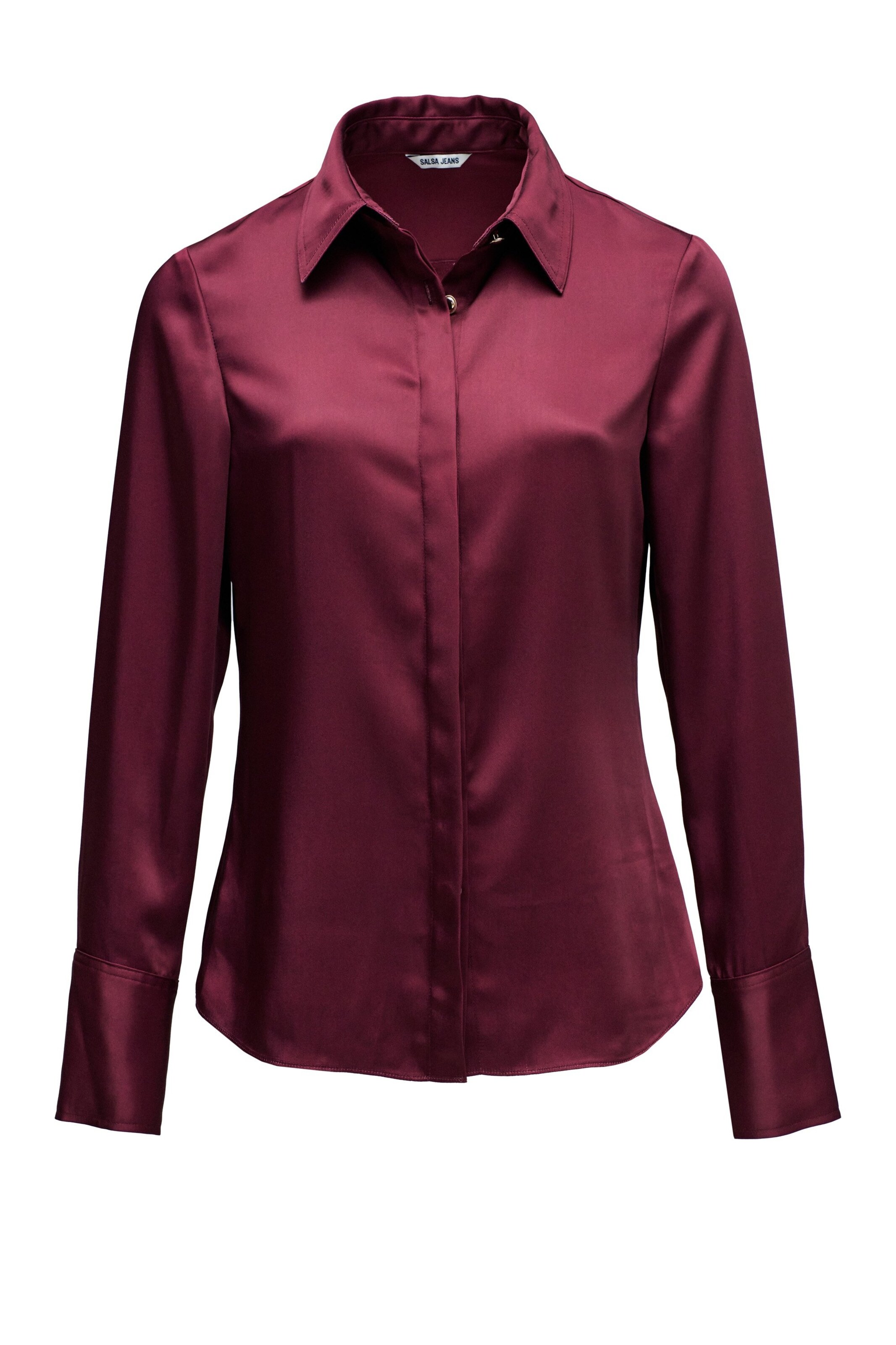 Salsa Jeans Blouse in Rood: voorkant