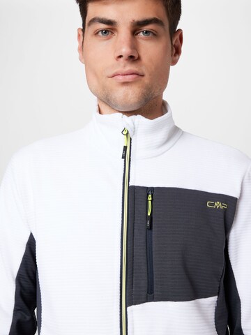 CMP Athletic Fleece Jacket in White