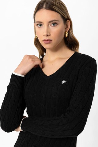 DENIM CULTURE Sweater 'HANNAH' in Black