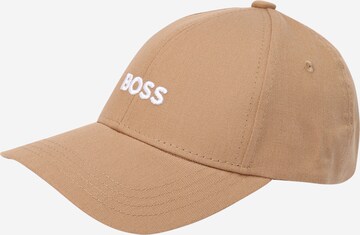 BOSS Cap 'Zed' in Beige: predná strana